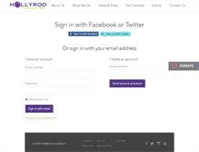 Tablet Screenshot of hollyrod.org